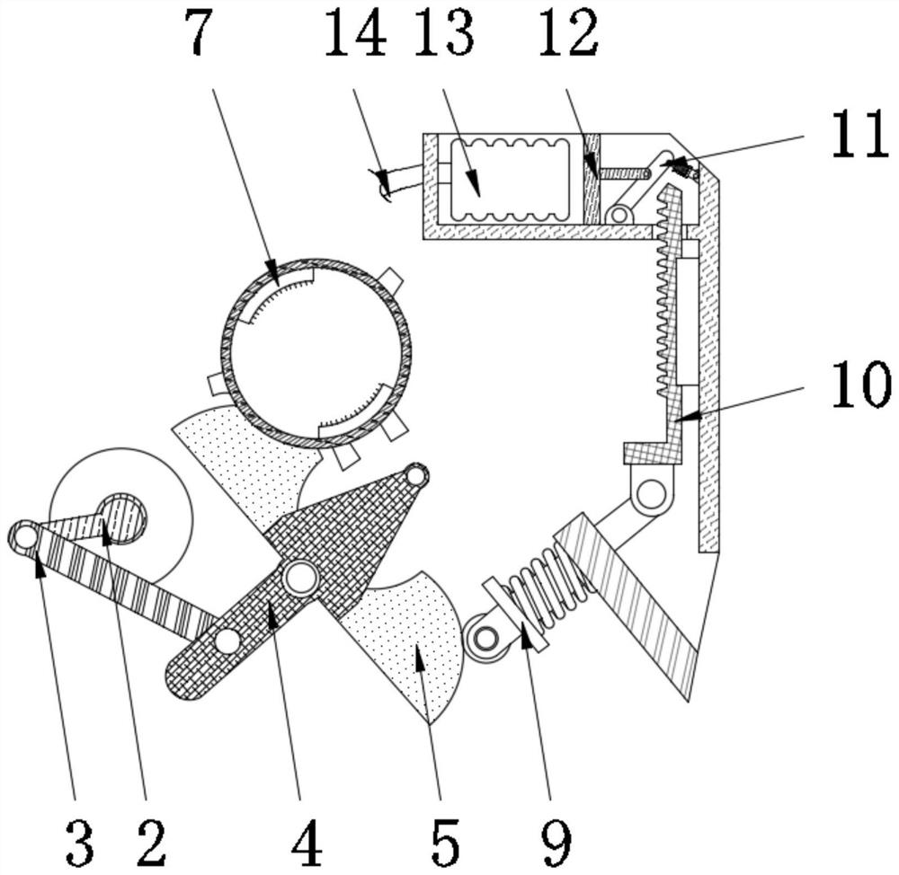 Rust removal detection device for environment-friendly fire hydrant based on Internet of Things