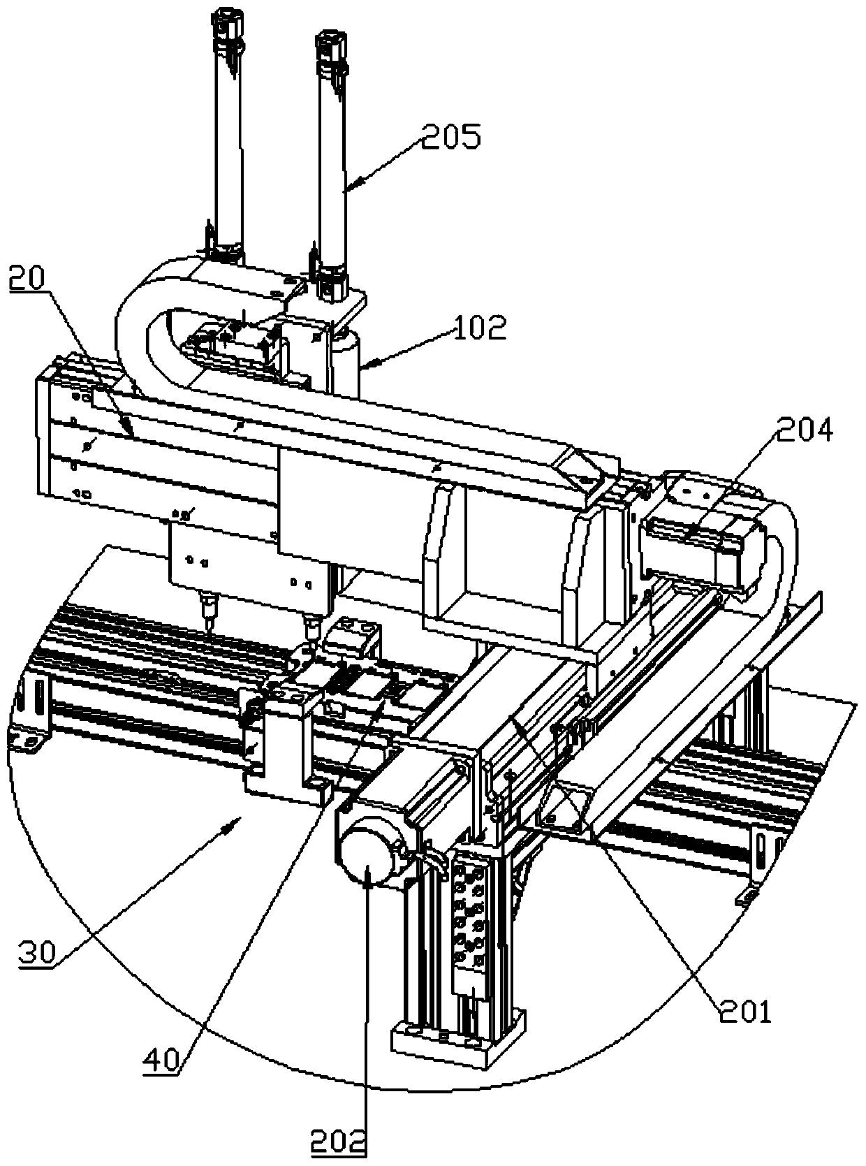 Automatic dispensing device and dispensing method