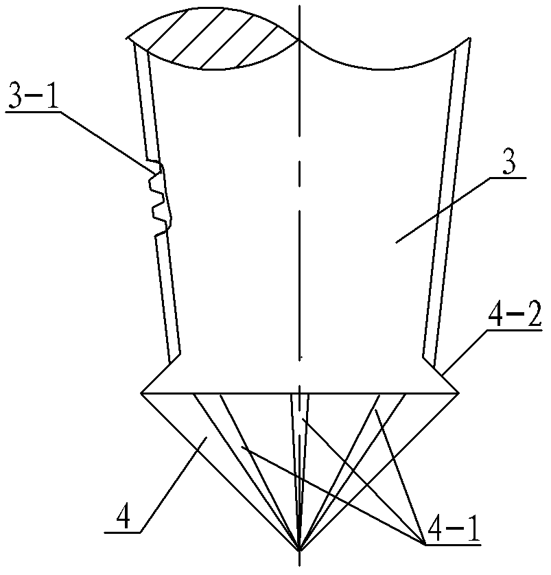 Soldering set for agitating friction welding with adjustable inclined angle and concave-top and convex-bottom type shaft shoulder and method thereof