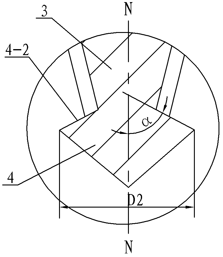 Soldering set for agitating friction welding with adjustable inclined angle and concave-top and convex-bottom type shaft shoulder and method thereof