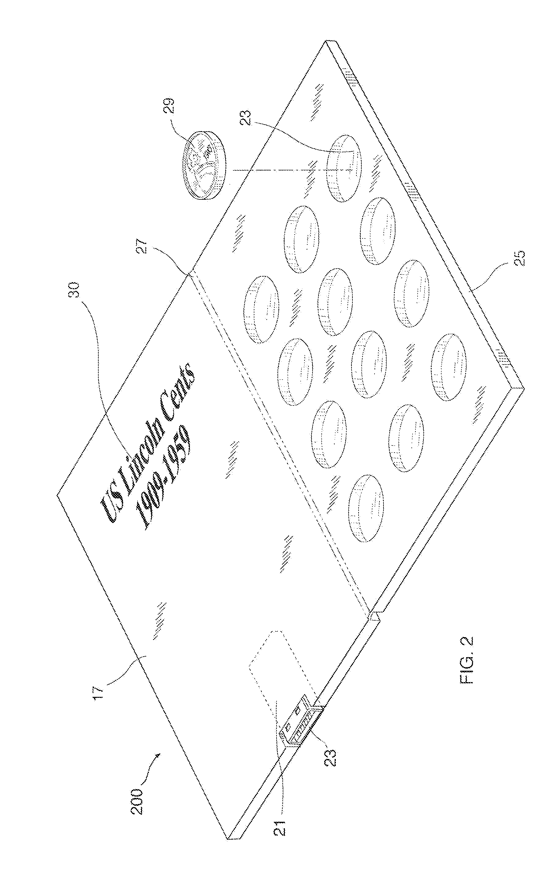 Collectable display device