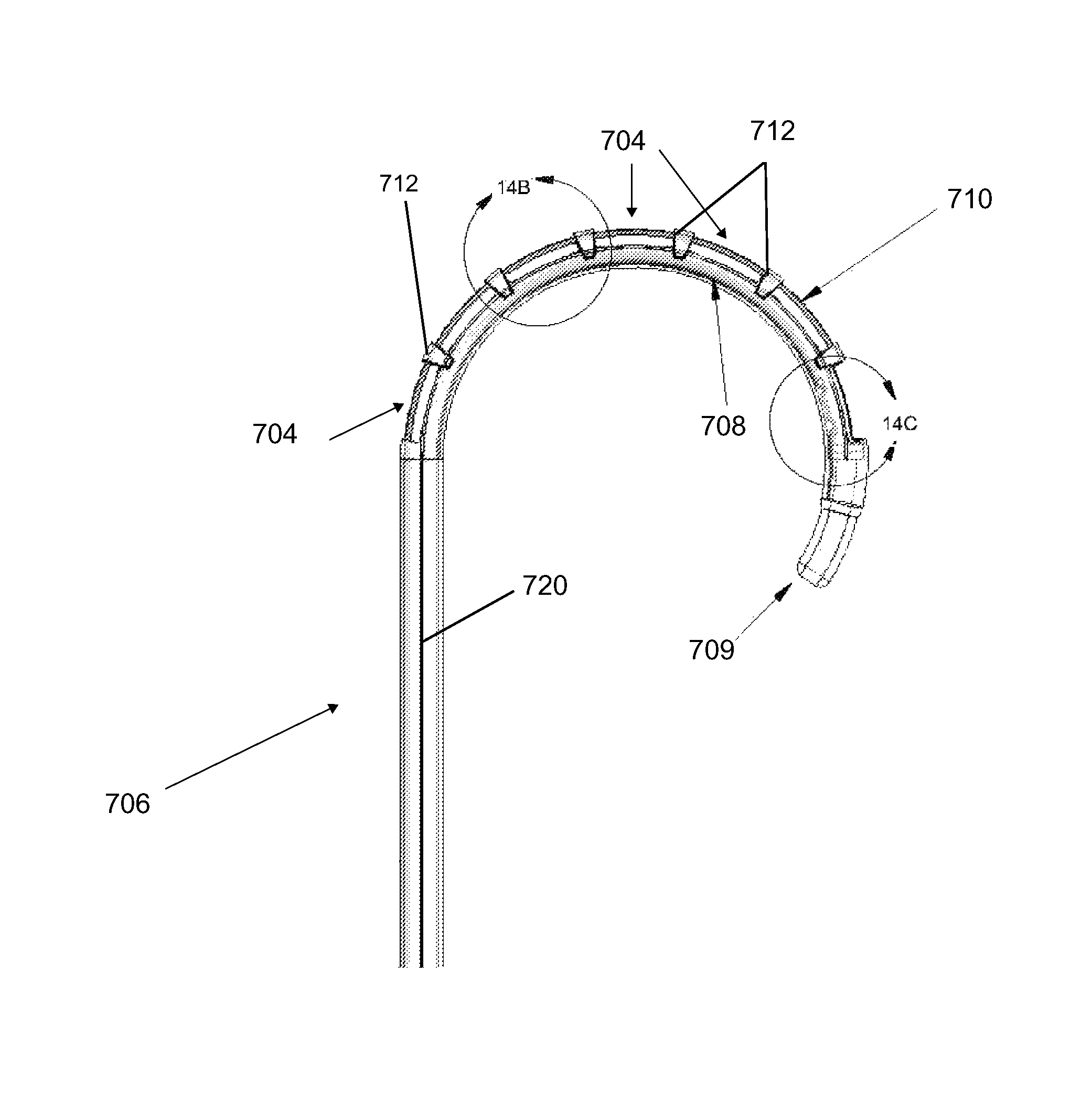 Multi-window guide tunnel