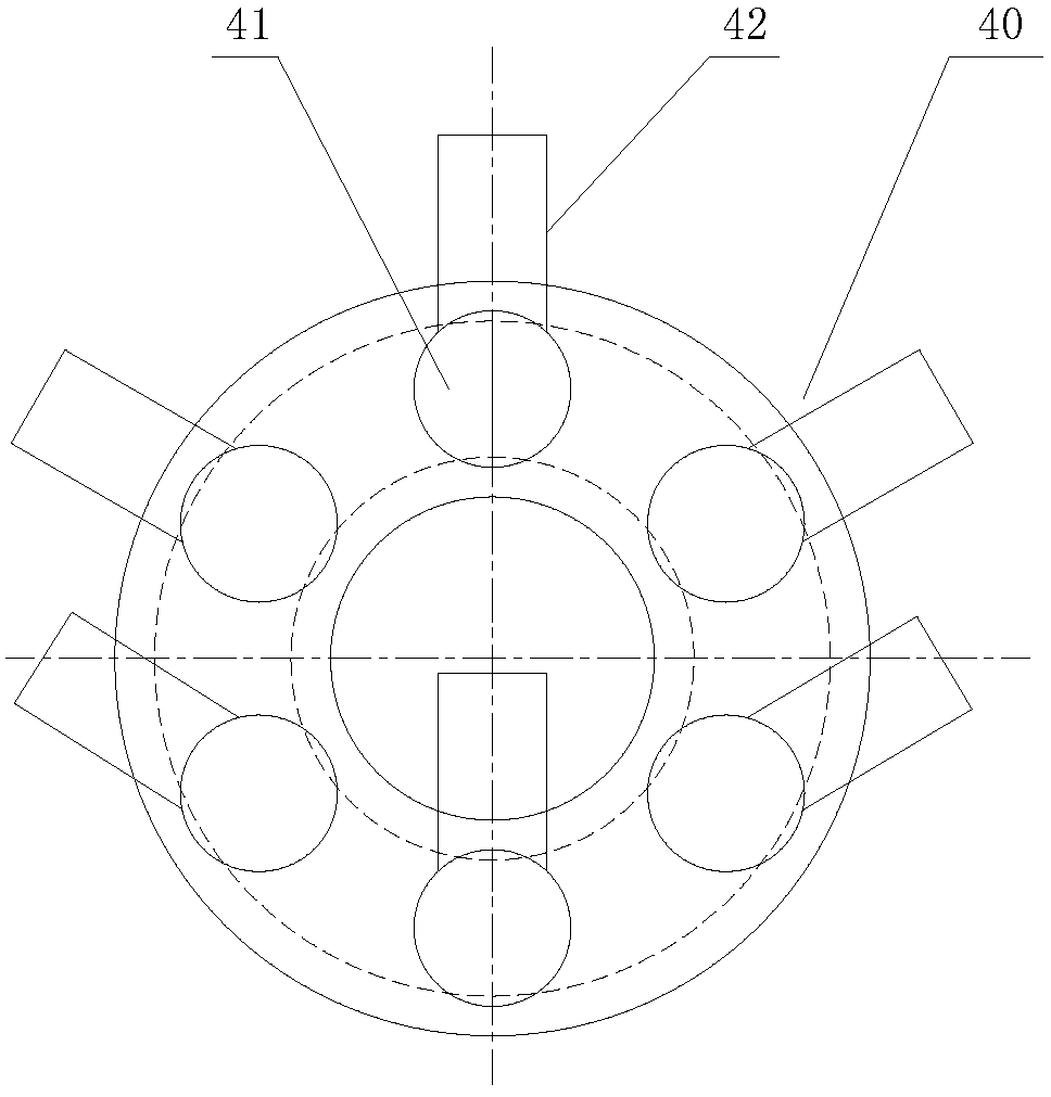 Melt gear pump sliding bearing heat pipe cooling device