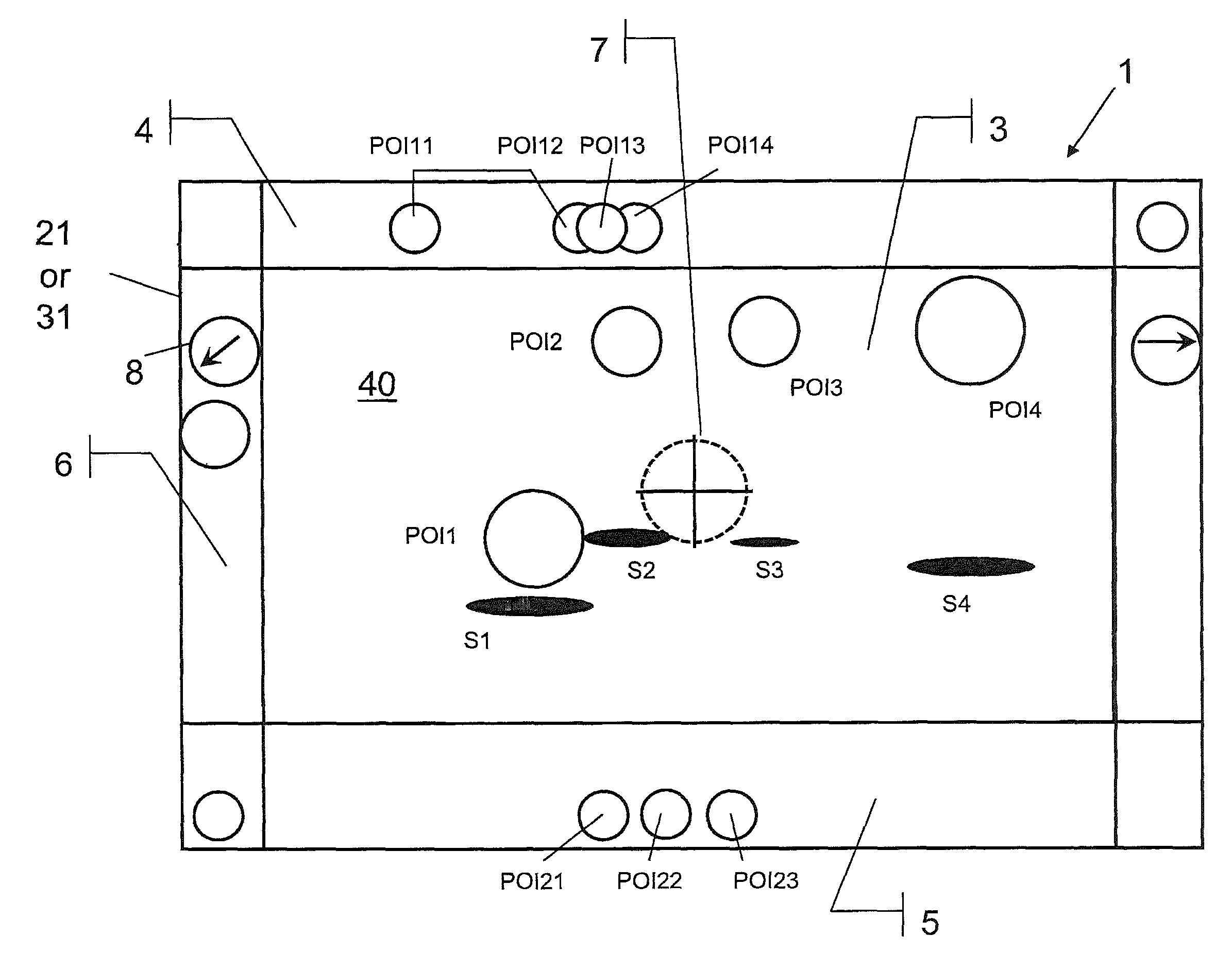 Method for representing virtual information in a real environment