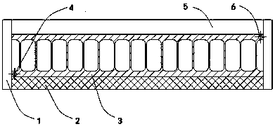 Double-pass thin-wall solar photovoltaic photothermal integrated module device