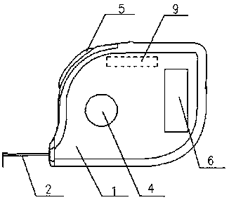 Wear-resistant electric tape with suction cup