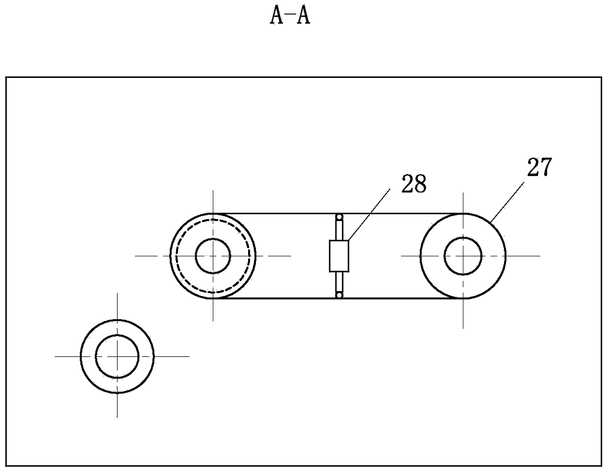 Liquid organic fertilizer production fermentation device