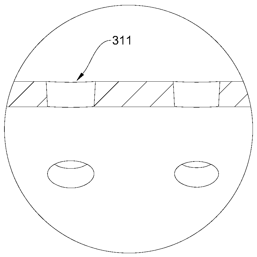 Solid-liquid separation device and treatment equipment