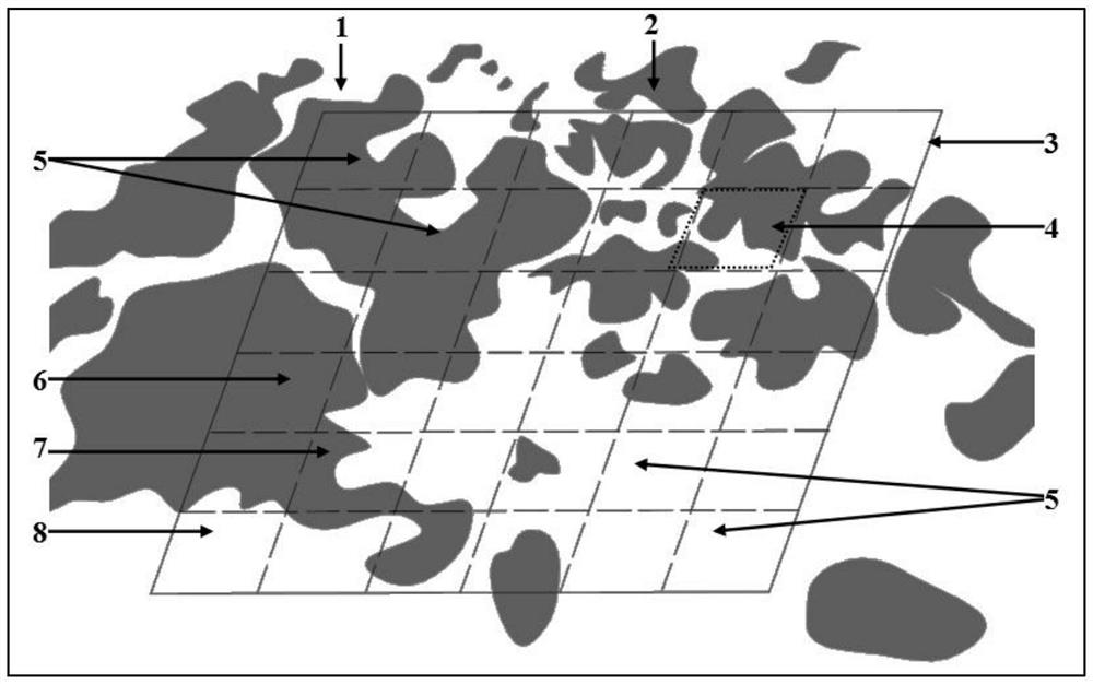 Karst rocky desertification area rock-soil interface form and soil information acquisition method