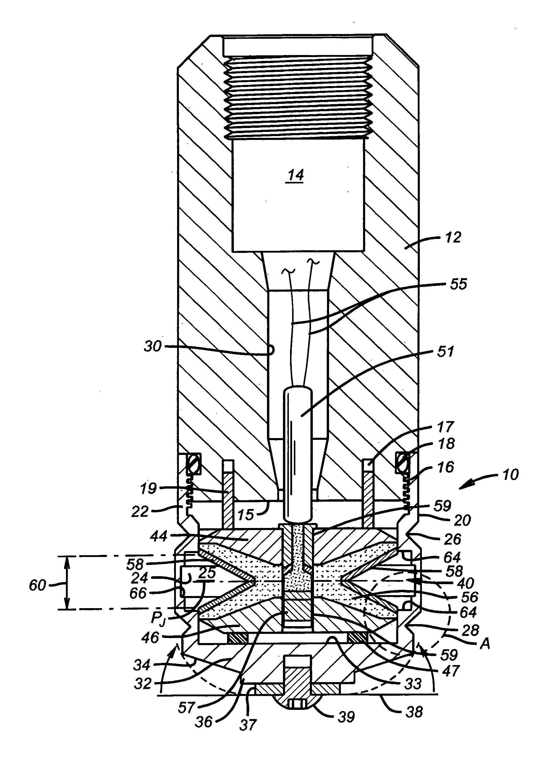 Shaped charge tubing cutter