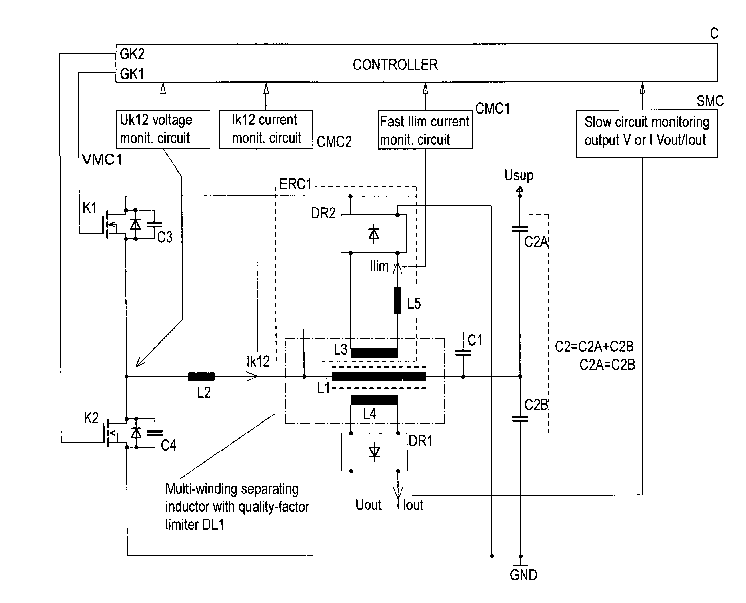 Method for controlling a resonant-mode power supply and a resonant-mode power supply with a controller