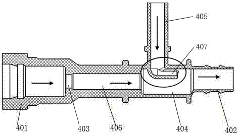 Double-oil-tank communicating structure for automobiles