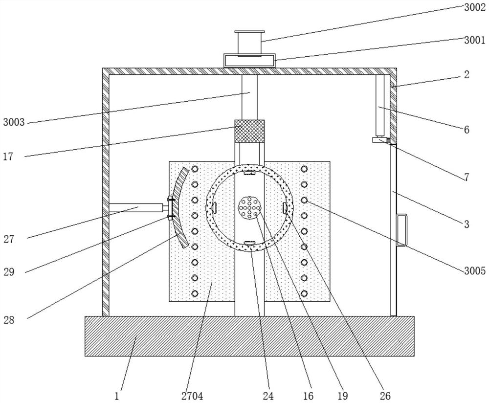 Anti-corrosion treatment device for ball valve body