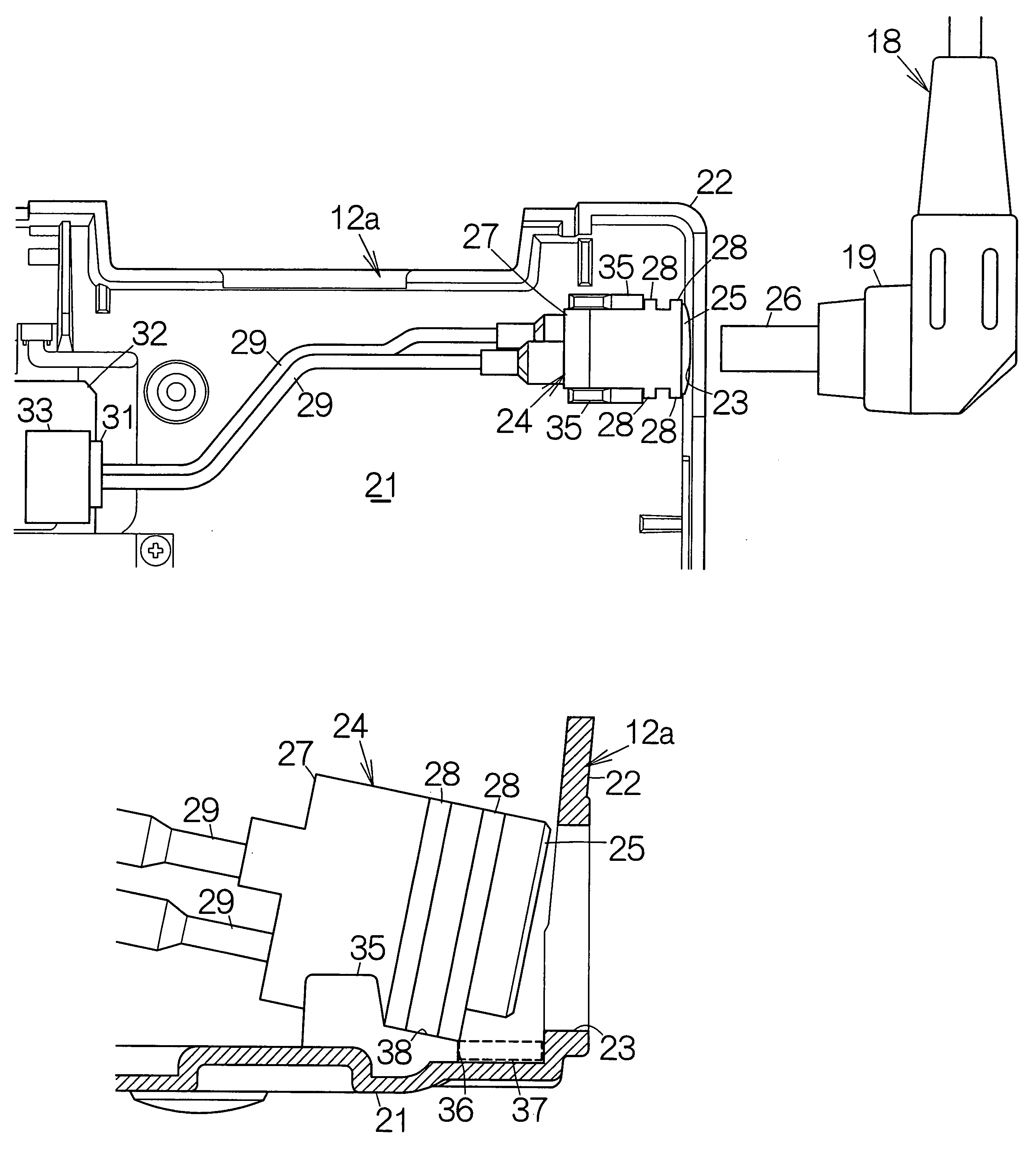 Electronic apparatus including enclosure having opening for connector