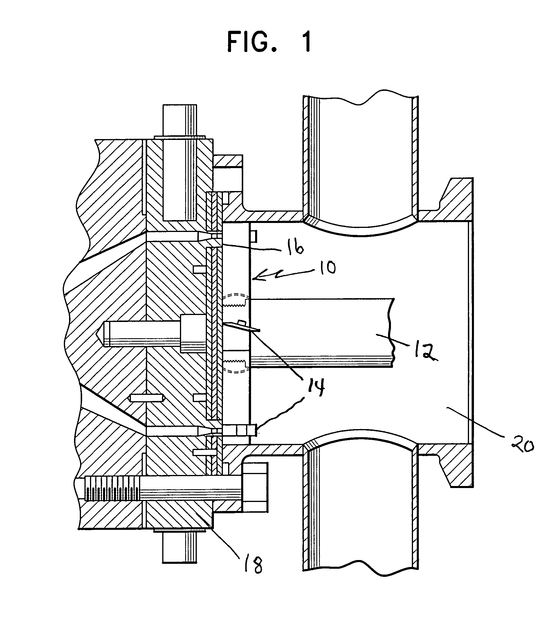 Steep angle cutter hub with blunt edge blades