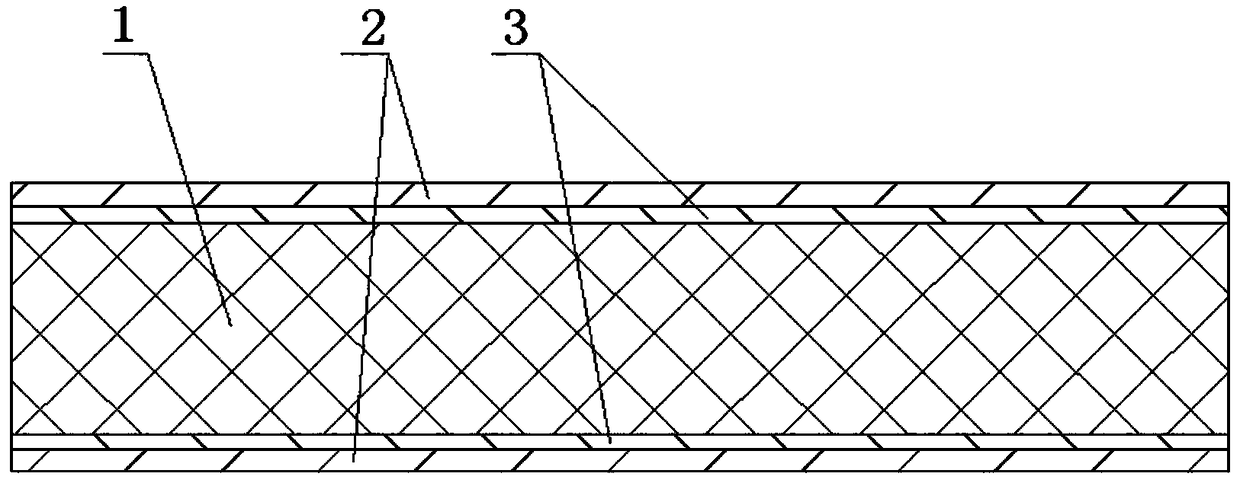 Powder falling-resistant hydrophobic nano-aerogel heat-insulating sheet as well as preparation method and use method thereof