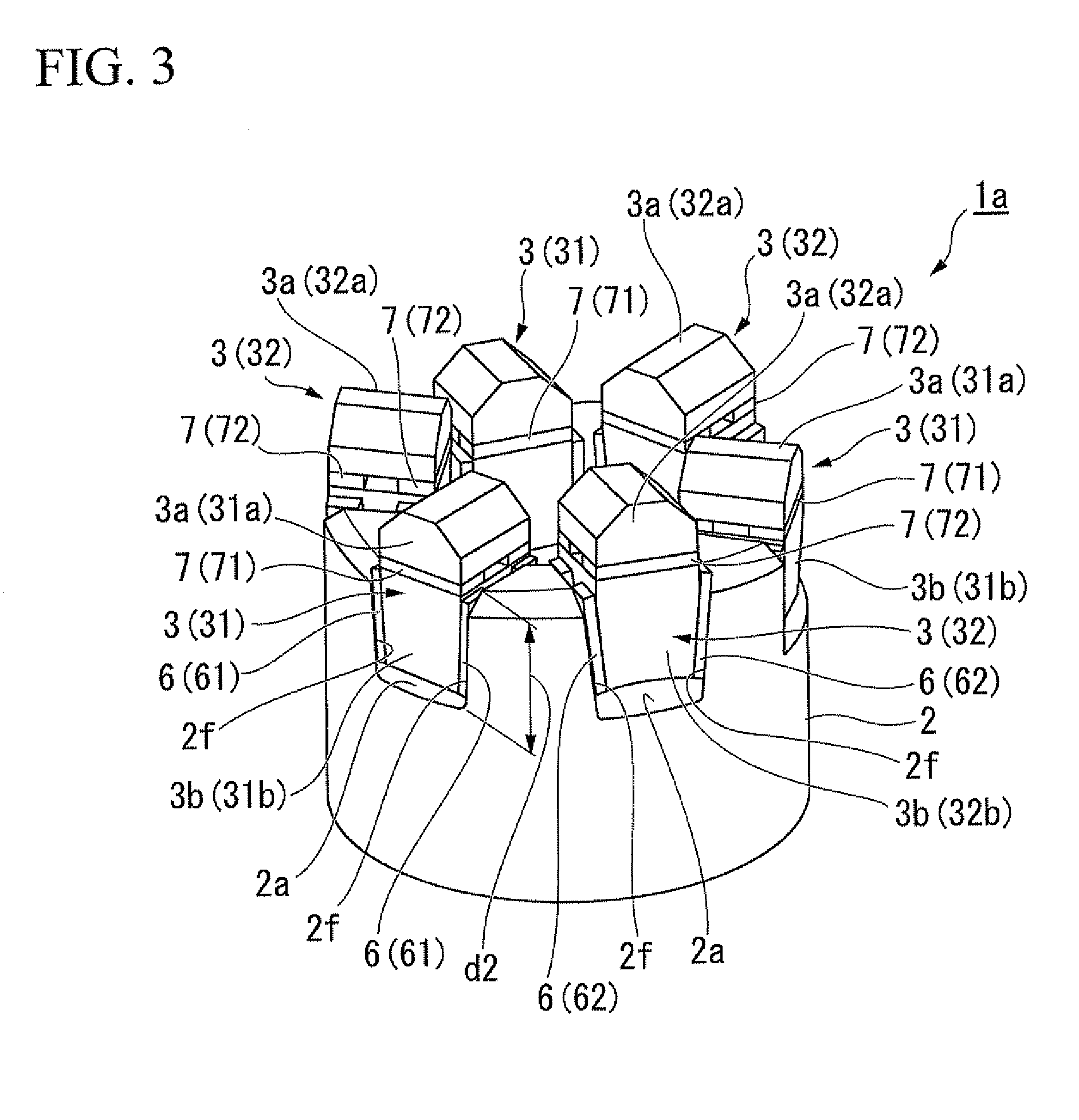 Piezoelectric actuator, lens barrel, and camera