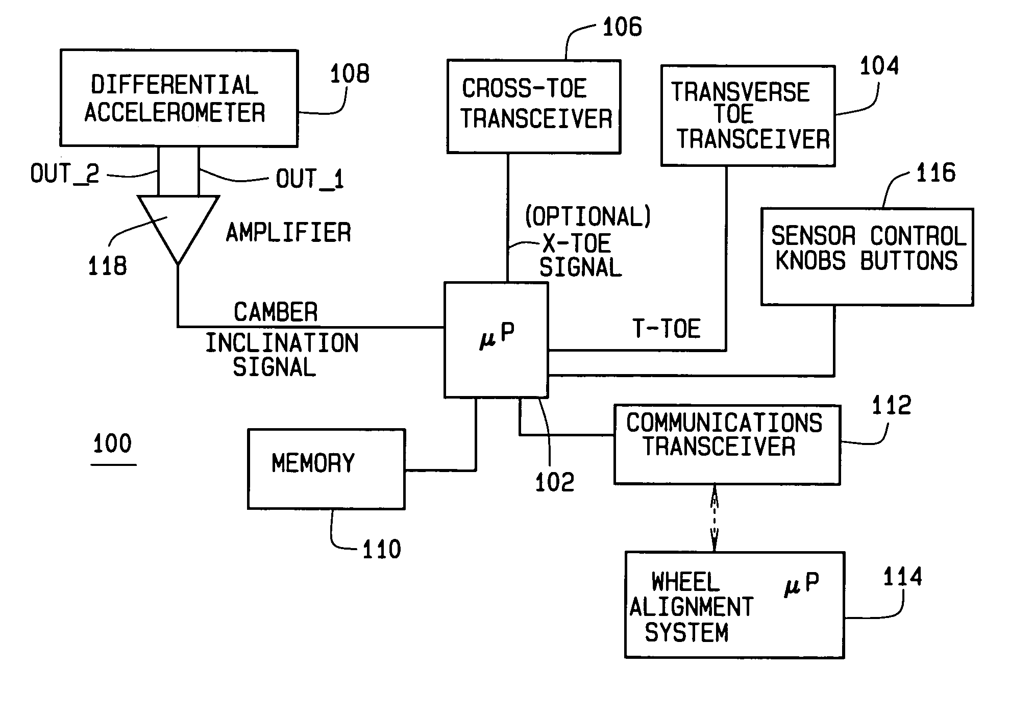 Microelectronic vehicle service system sensor