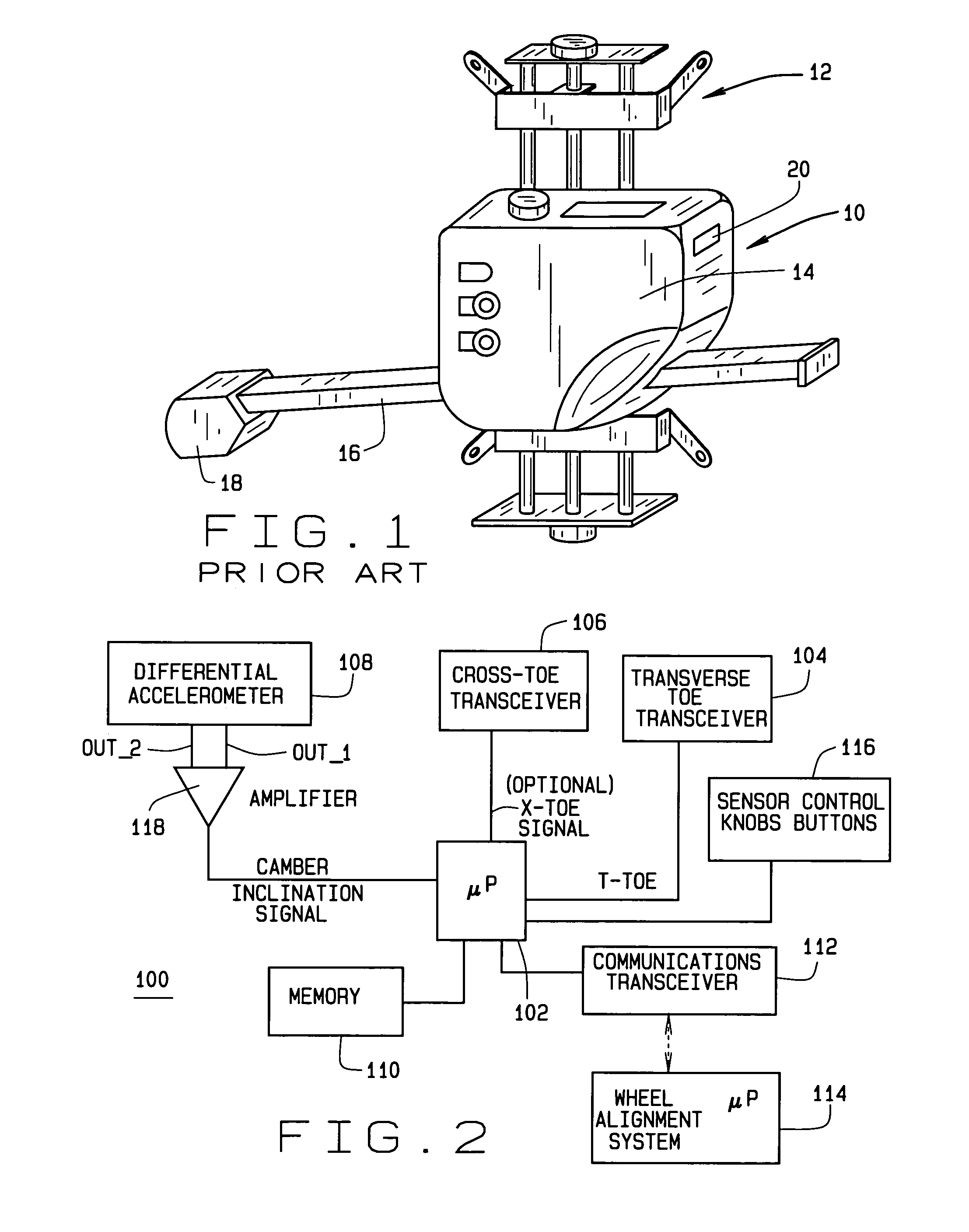 Microelectronic vehicle service system sensor