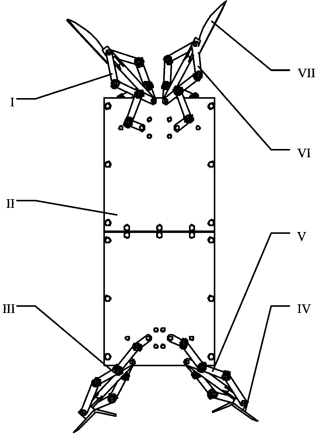 Mole-imitating excavation robot