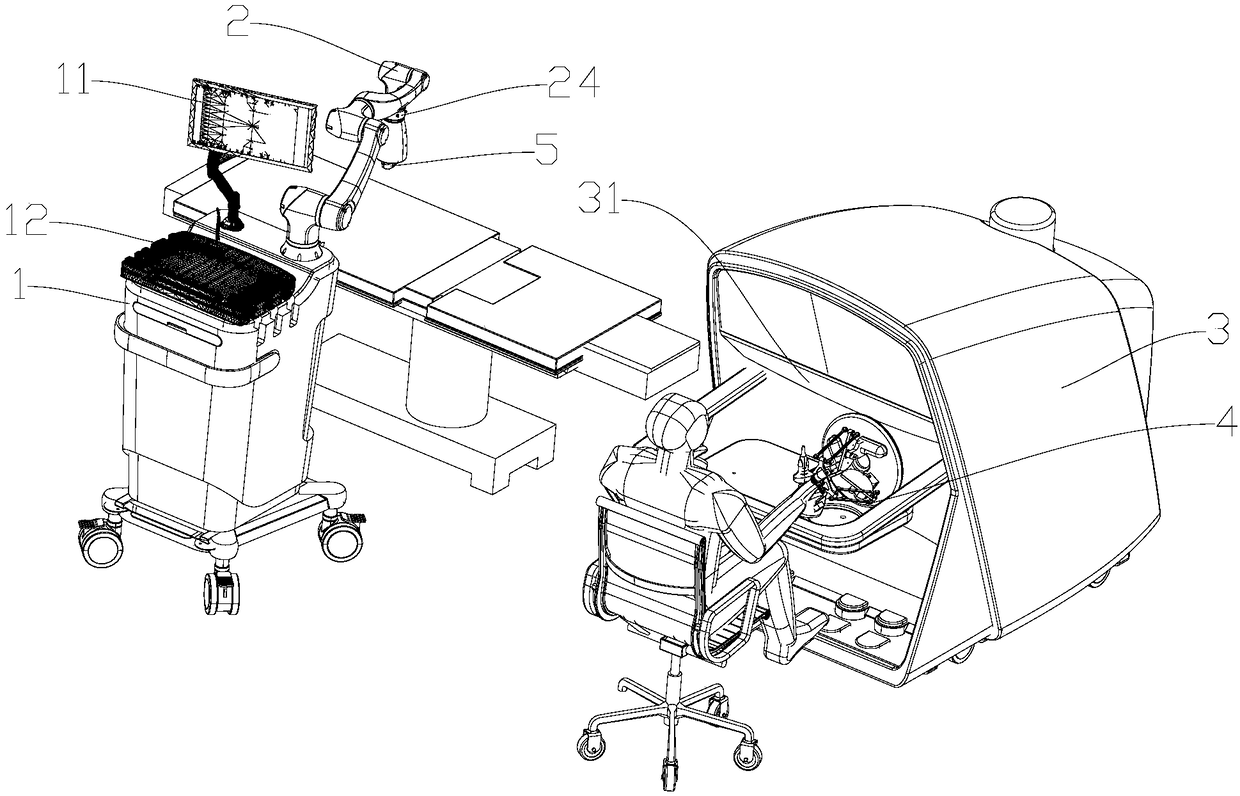 Remote ultrasonic diagnosis and treatment system