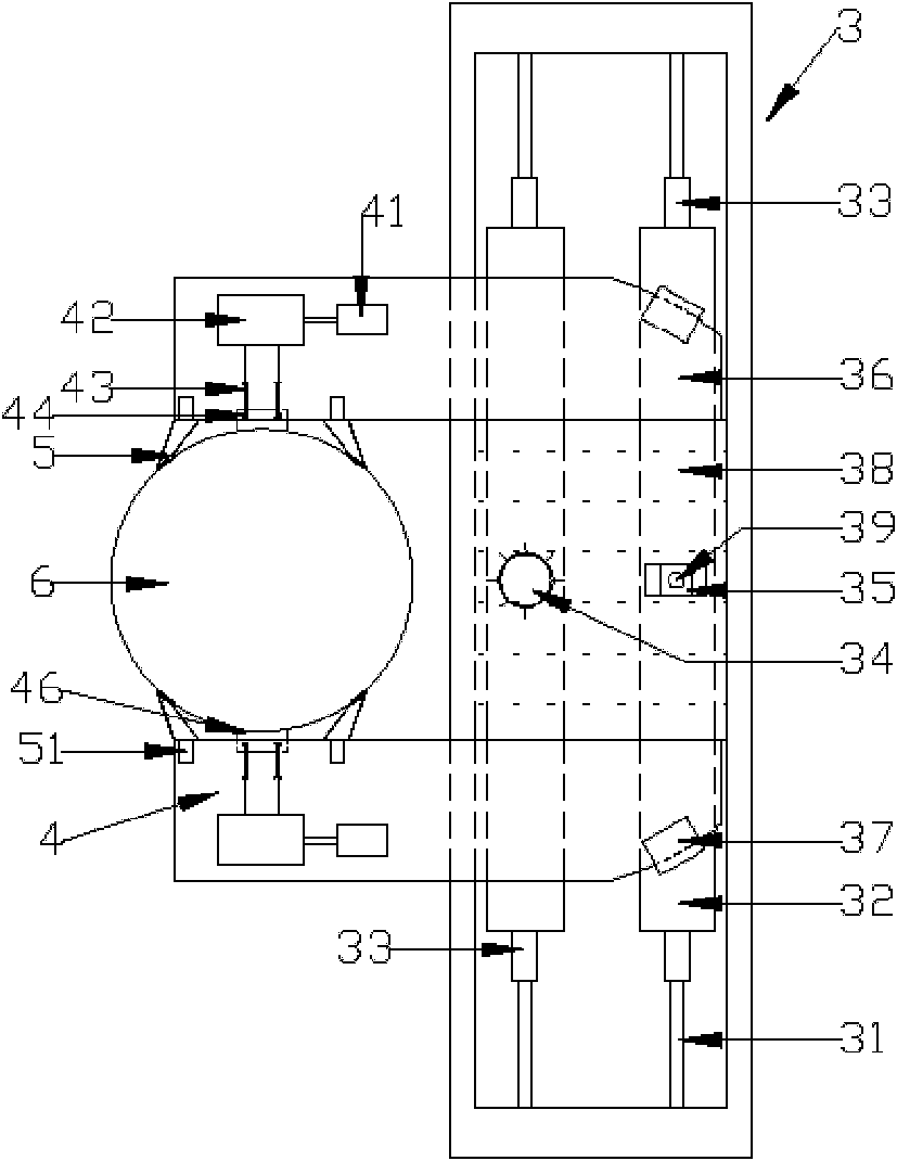 Marine fan integrated setting system