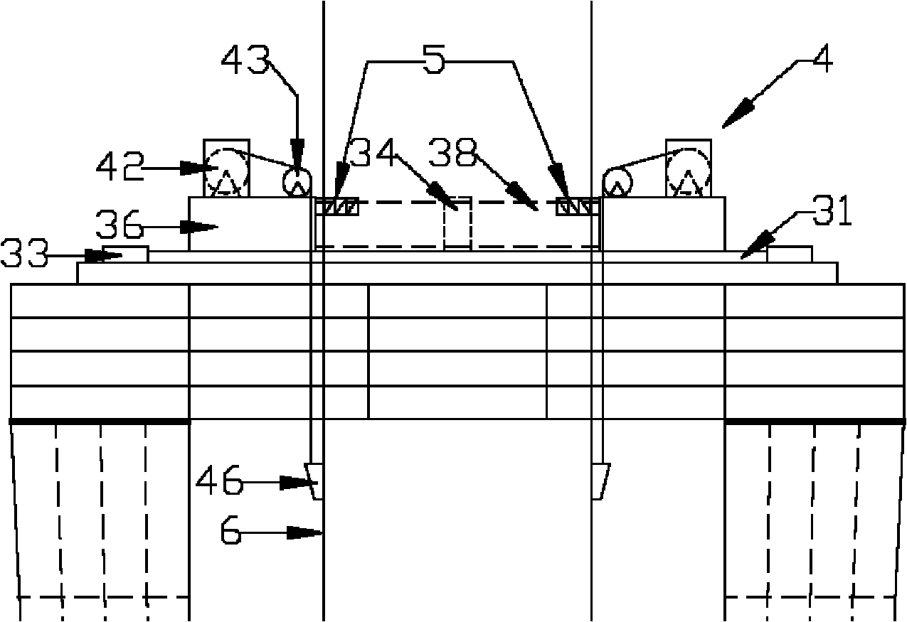 Marine fan integrated setting system