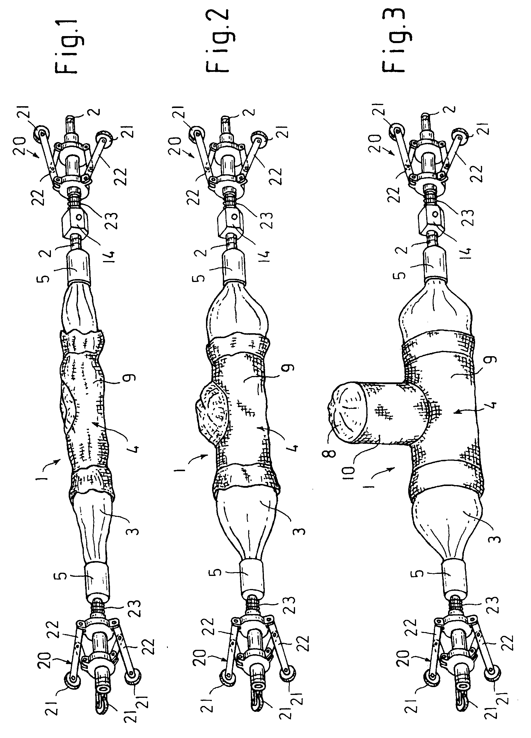 Device and method for pipeline rehabilitation