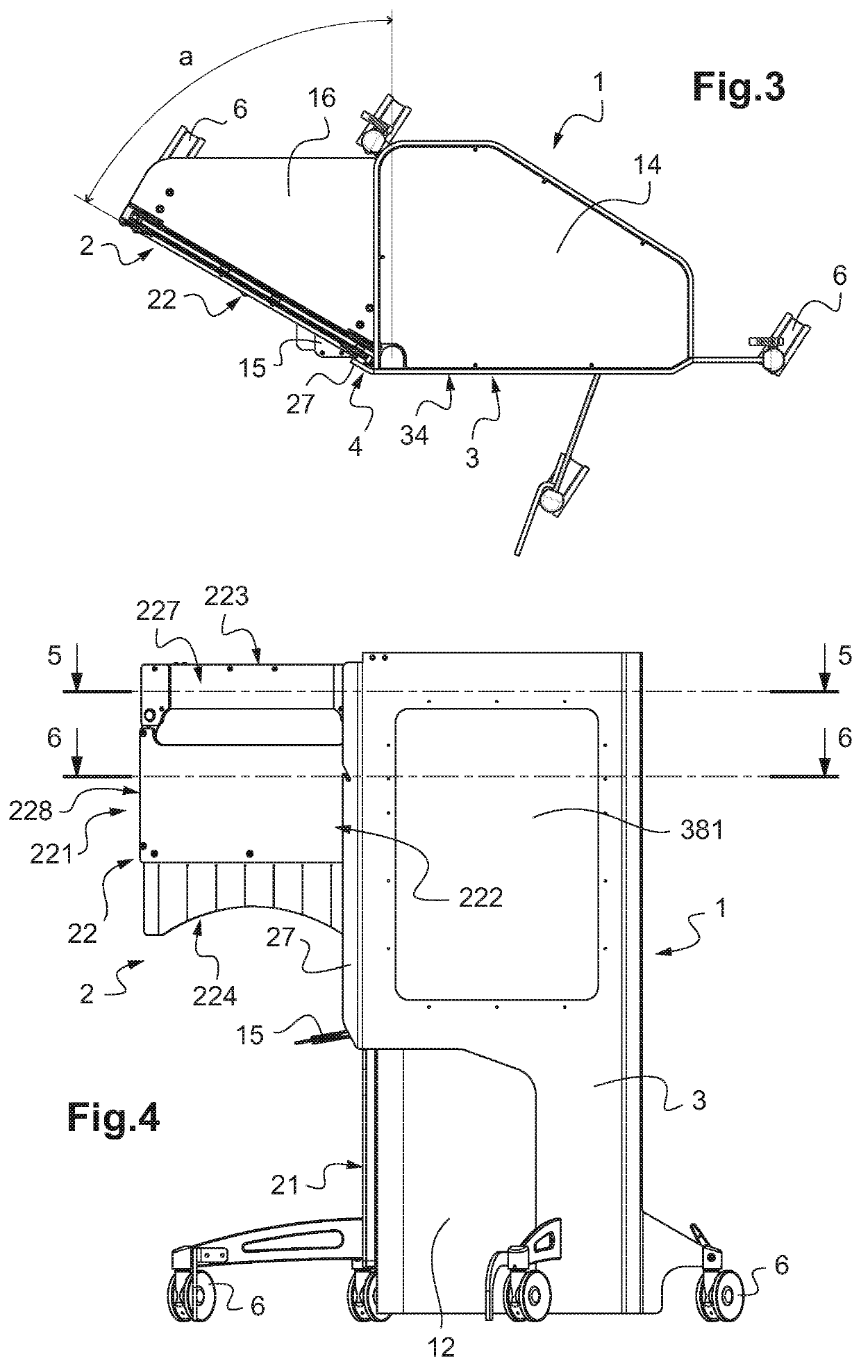 Movable radiation protection screen