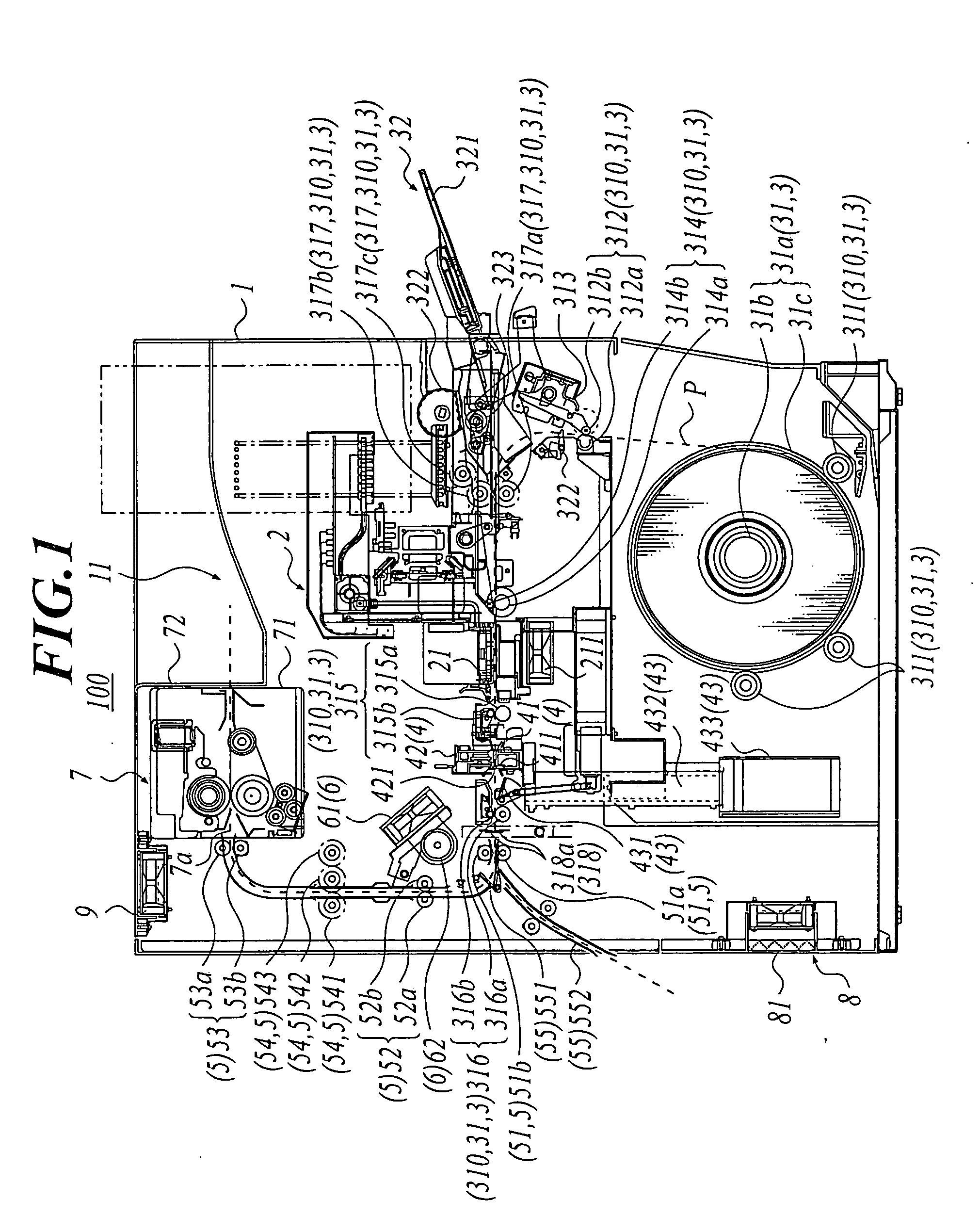 Ink jet printer and image recording method