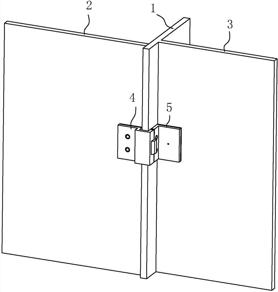 Squash court glass assembly body