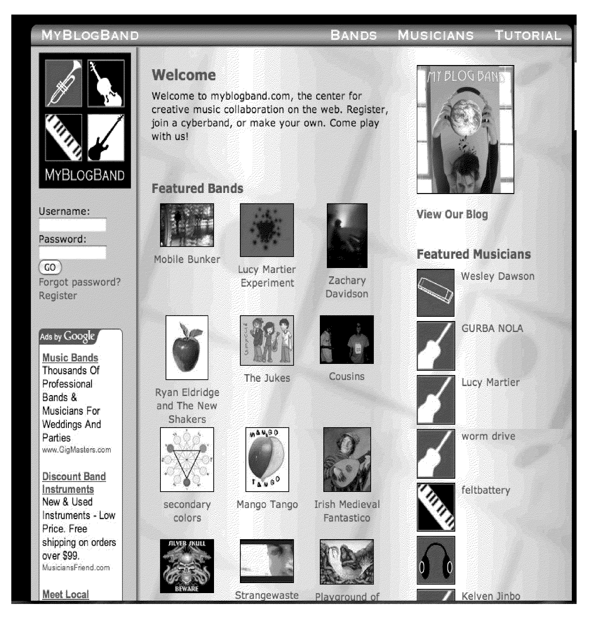 Methods for online collaborative music composition