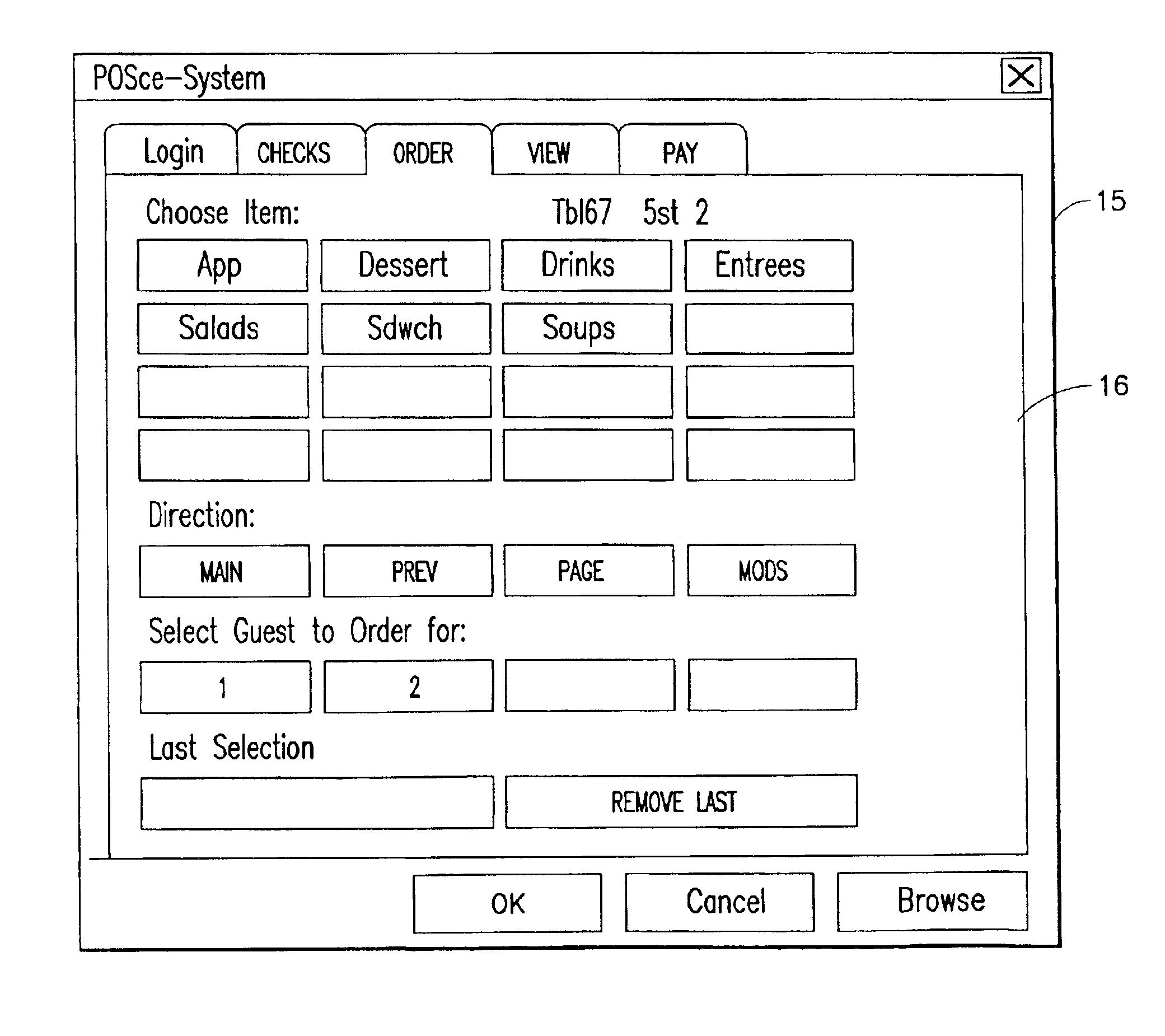 Information management and synchronous communications system with menu generation, and handwriting and voice modification of orders