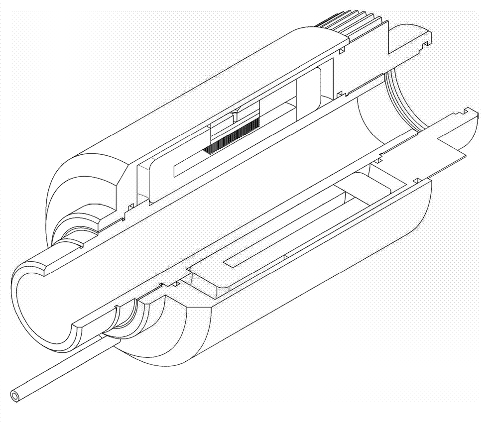 Underground semiconductor refrigerating device