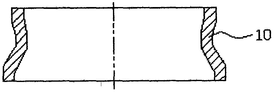 Thermal bulging method of stainless-steel irregular ring rolled piece