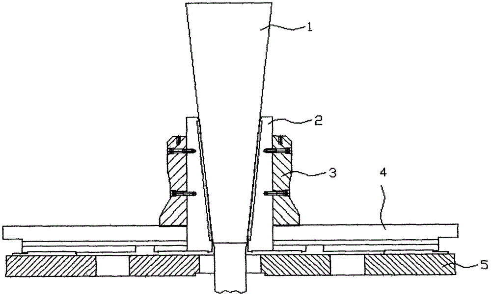 Thermal bulging method of stainless-steel irregular ring rolled piece