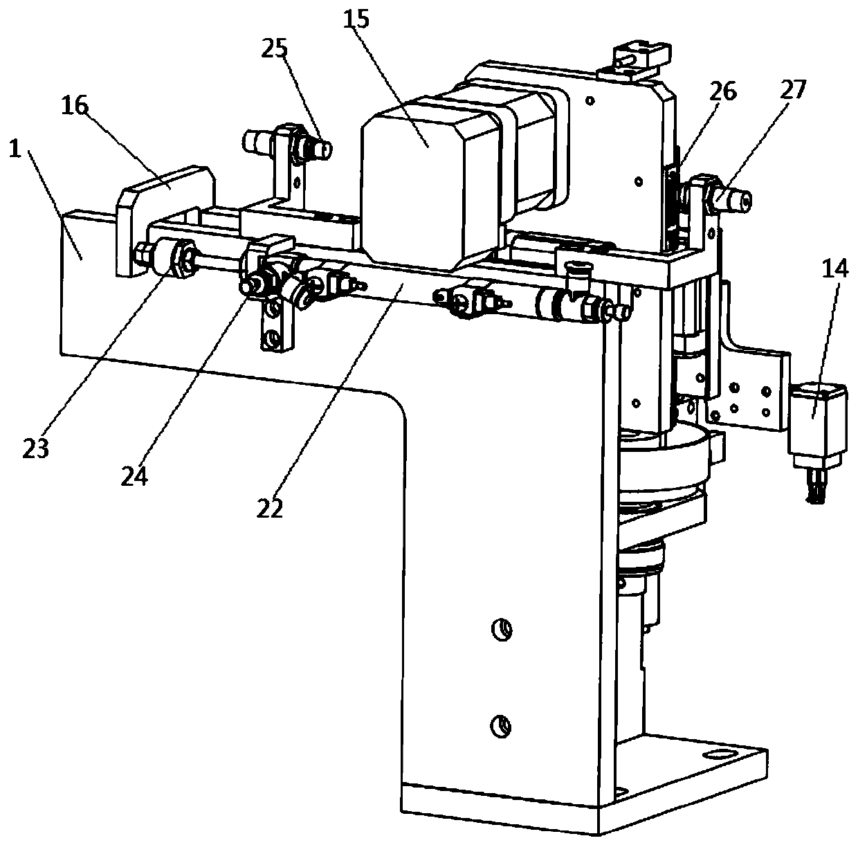 Electric automobile hub grinding device