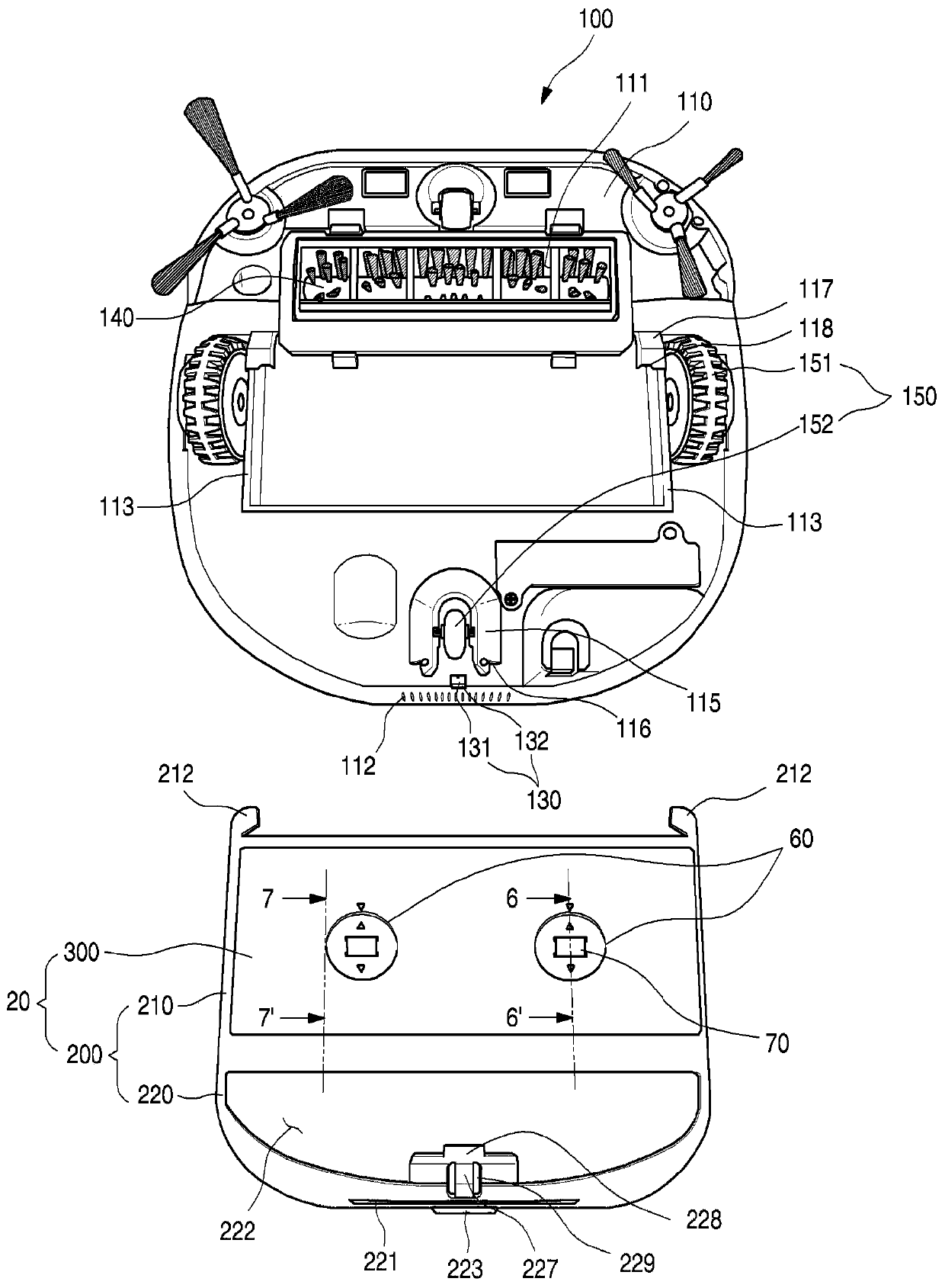 Robot vacuum cleaner