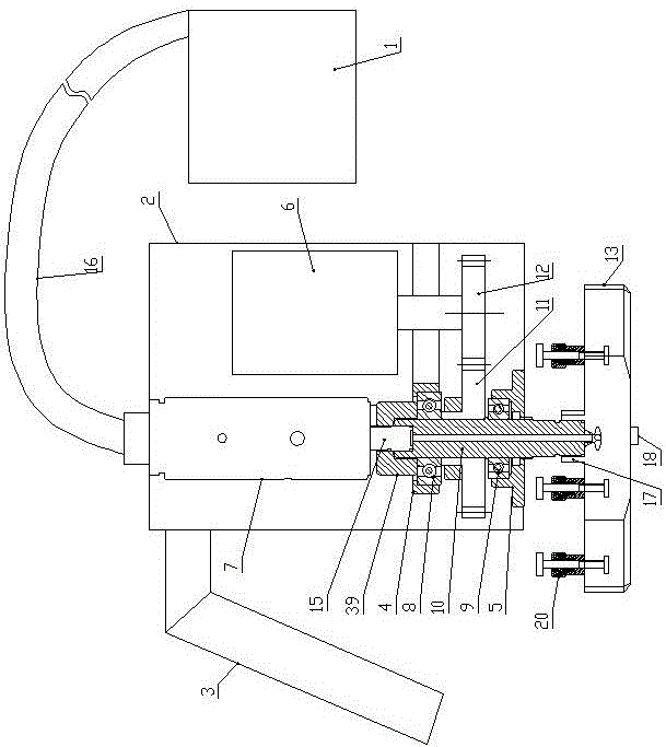 Rotary water jet device for surgery