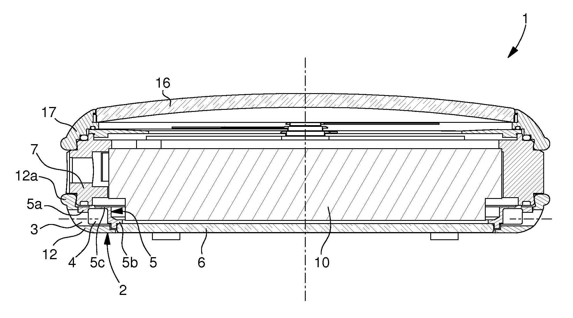 Musical or striking watch provided with an acoustic radiation arrangement