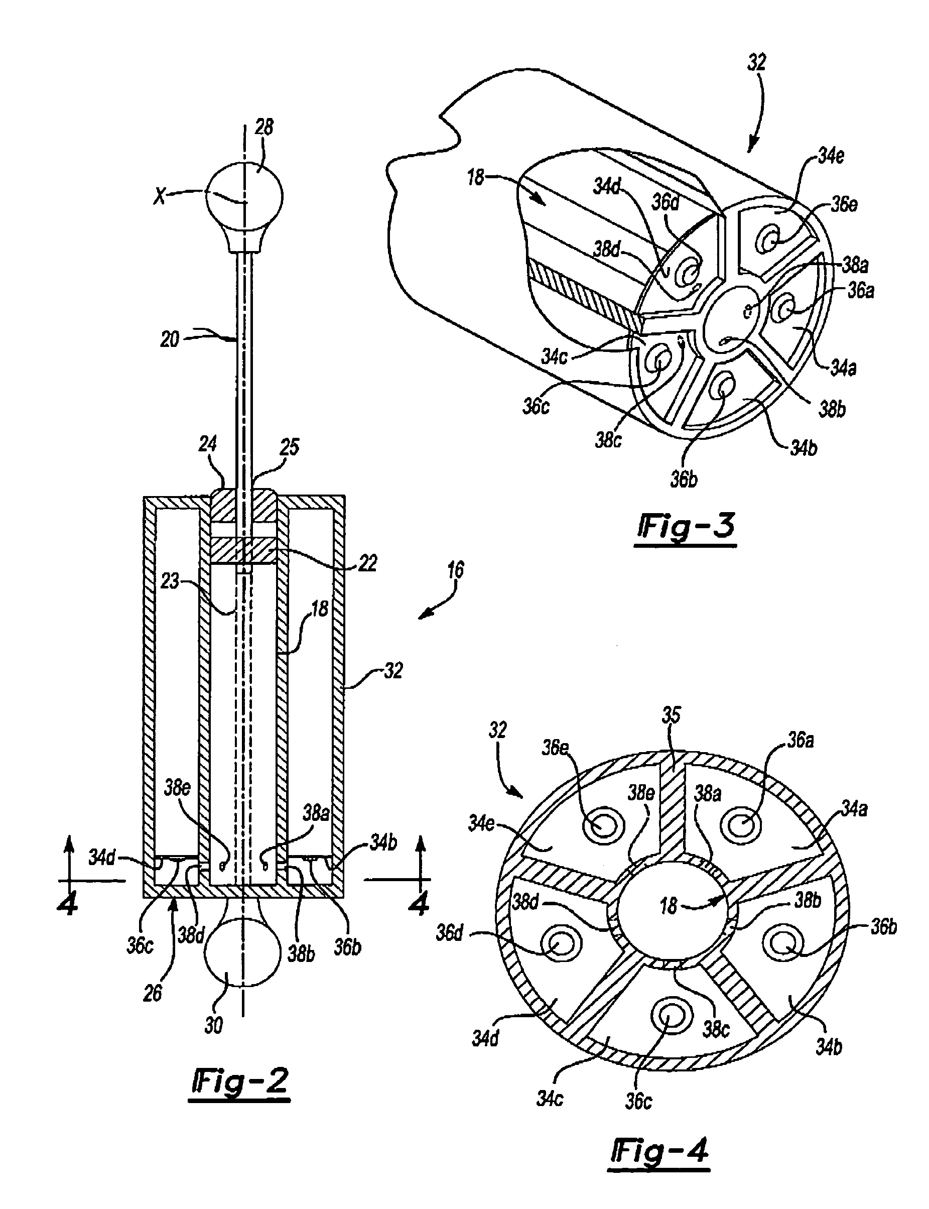 Temperature compensating gas spring