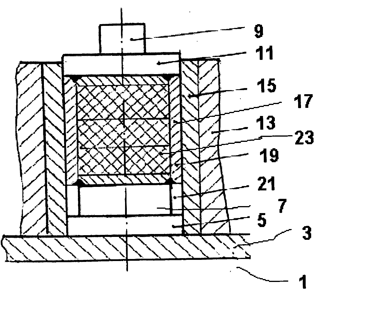 Method and apparatus for forming billets from metallic chip scraps