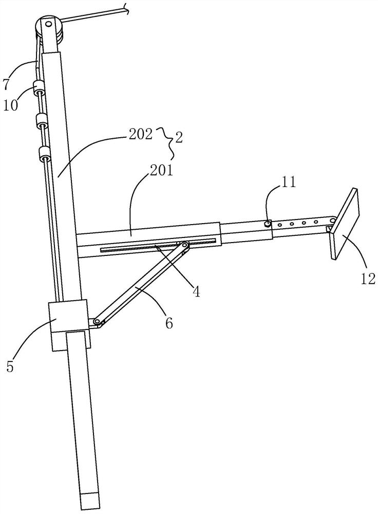 Soil nailing wall supporting structure