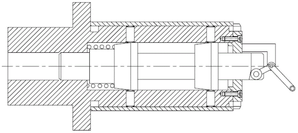 Manual self-centering clamp for thin-walled part