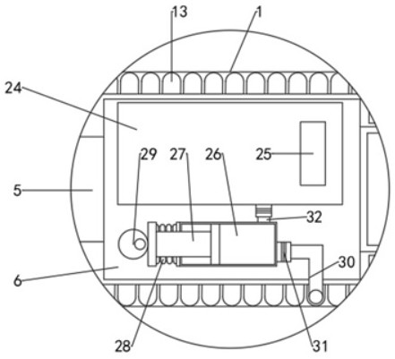 A screw drill that is easy to disassemble and assemble