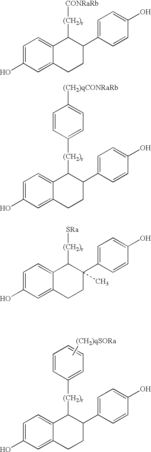 Compounds with hydroxycarbonyl-halogenoalkyl side chains