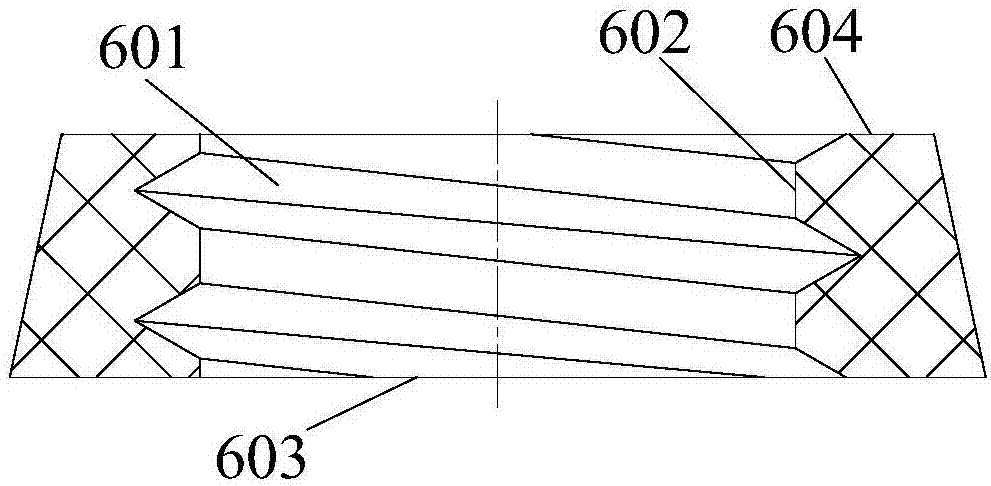 Sealing structure of spindle insert and spindle insert provided with same