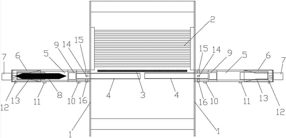 Shuttle weft insertion apparatus with tracks