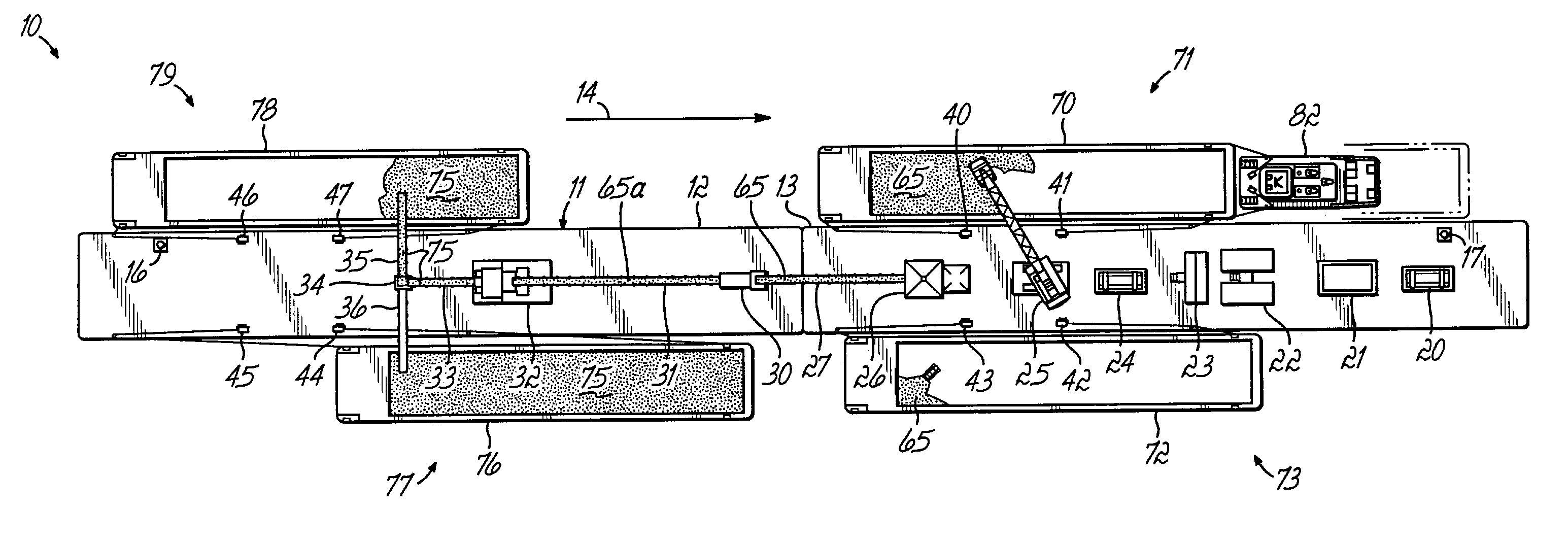 Synthetic fuel plant