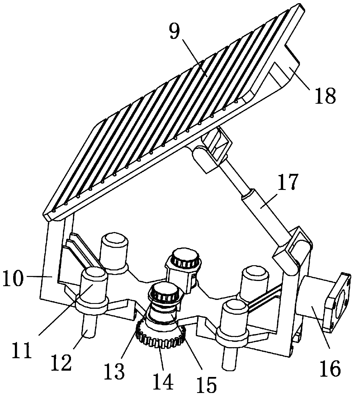 Auxiliary equipment for ship and warship overhauling and launching